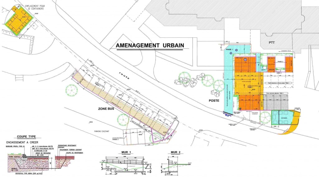 plan de la ville : aménagement